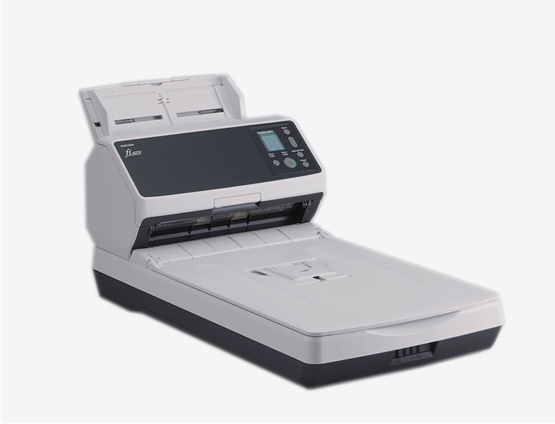 Ricoh Scanners - Fujitsu fi-8270: High Speed Desktop Scanner with Flatbed