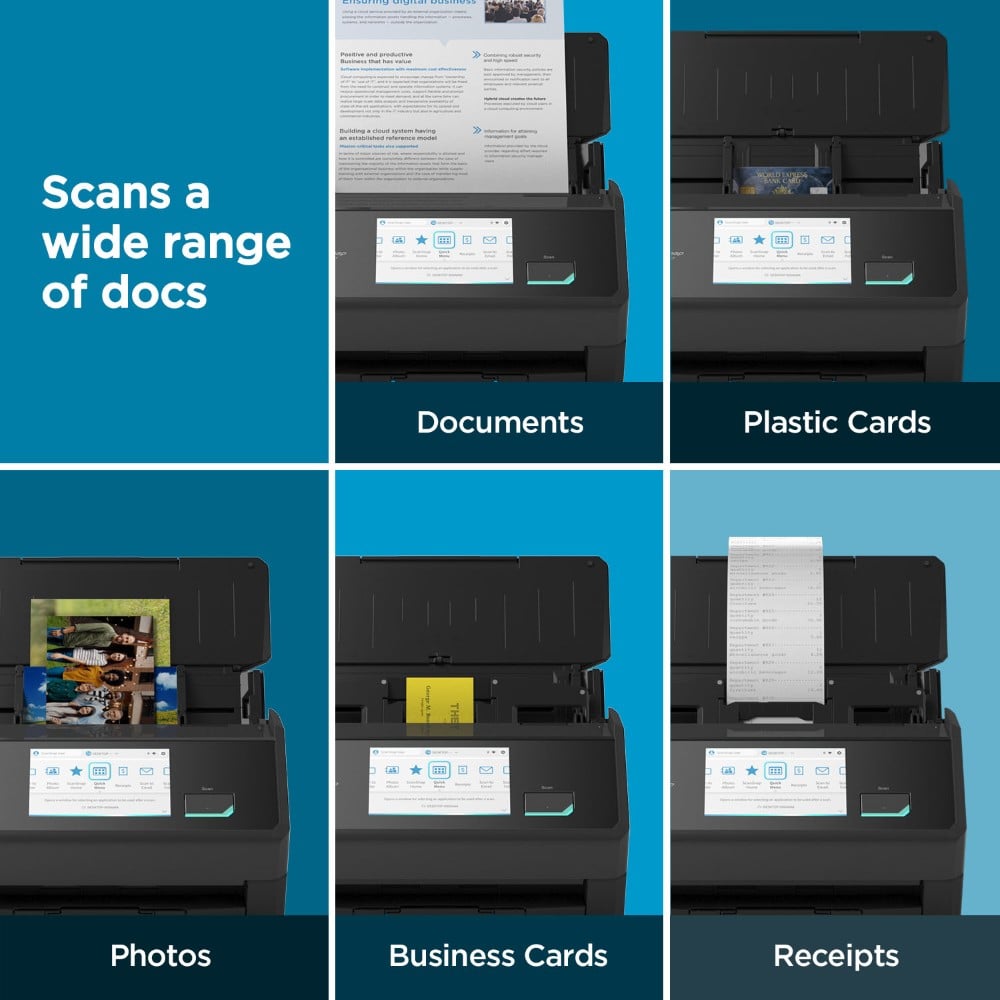 ScanSnap® iX2500 - Touch Screen Document Scanner ScanSnap® iX2500 - Touch Screen Document Scanner